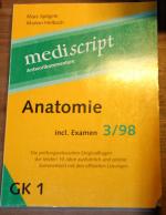 Anatomie incl. Examen 3/98 Mediscript GK1 Band II