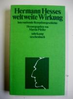 Hermann Hesses weltweite Wirkung - Internationale Rezeptionsgeschichte