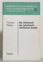 Die Wirtschaft der griechisch-römischen Antike