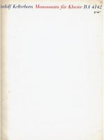 MONOSONATA für Klavier (1965)