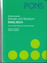 2 Bücher - PONS Wörterbuch Studienausgabe Englisch für Schule und Studium - PLUS Grammatikheft