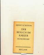 Ernst Eckstein: Der Besuch im Karzer   H