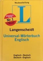 Langenscheidt Universal-Wörterbuch Englisch