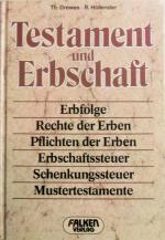 Testament und Erbschaft