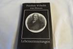 Friedrich Wilhelm von Hoven: Lebenserinn