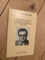 Lothar Bossle: Ordoliberalismus und Chri Lothar Bossle: Ordoliberalismus und Chri