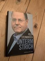 Peer Steinbrück: Unterm Strich. *** ori Peer Steinbrück: Unterm Strich. *** ori