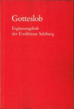 Gotteslob: Ergänzungsheft der Erzdiözese Salzburg