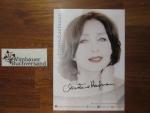 Autogrammkarte Christine Kaufmann (1945-2017)  /// Autograph signiert signed signee