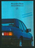 Prospekt Mercedes-Benz 190 D /190 D 2.5 (Diesel)