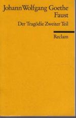 Goethe, Johann W von: Faust - Der Tragöd Goethe, Johann W von: Faust - Der Tragöd