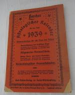 Astrologischer Kalender 1939