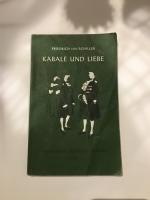 Friedrich von Schiller: Kabale und Liebe Friedrich von Schiller: Kabale und Liebe