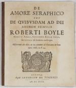 Robert Boyle: De amore seraphico seu de 