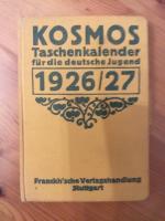 Kosmos Taschenkalender für die deutsche Jugend 1926/27