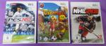 Nintendo Wii Spielesammlung 3 Spiele NHL