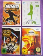 Nintendo Wii Spielesammlung 4 Spiele Sta