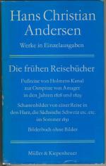 Die frühen Reisebücher. Leinen mit Originalumschlag