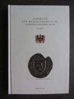 Jahrbuch für Brandenburgische Landesgeschichte. 66. Band. JBLG