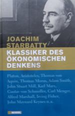 Joachim Starbatty: Klassiker des ökonomi