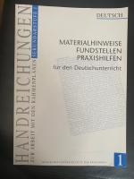 Materialhinweise Fundstellen Praxishilfe für de Geutschunterricht