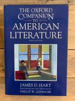 The Oxford Companion to American Literature