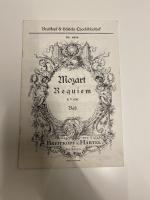 Mozart Requiem KV 626 Baß