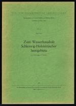 Uwe Treter: Zum Wasserhaushalt schleswig Uwe Treter: Zum Wasserhaushalt schleswig