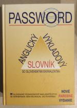 Password Anglicky Vykladovy Slovník