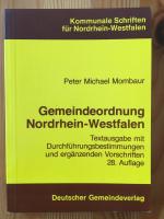 Gemeindeordnung Nordrhein-Westfalen