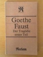 Faust. Der Tragödie erster Teil.