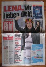 "Lena, wir lieben dich!" und andere Artikel