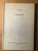 Kurt Latte: Sallust.