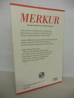 MERKUR Deutsche Zeitschrift für europäisches Denken - Nr. 798, Heft / November 2015