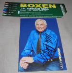 Ulli Wegner ( Boxtrainer- Legende ),- co