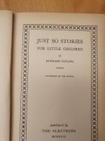 Rudyard Kipling: Just so stories for lit
