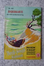 Bäderkarte Darß-Zingst-Fischland, 1:60 0