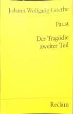 Goethe, Johann Wolfgang: Faust - Der Tra Goethe, Johann Wolfgang: Faust - Der Tra