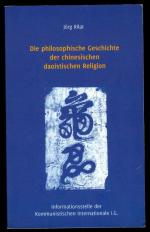 Die philosophische Geschichte der chinesischen daoistischen Religion