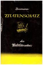 Richard Zoozmann: Zitatenschatz der Welt Richard Zoozmann: Zitatenschatz der Welt