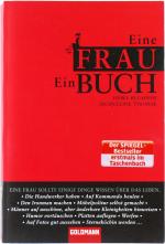 Eine Frau. Ein Buch.