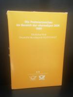 Die Postwertzeichen im Bereich der ehemaligen DDR 1990 komplett im Schuber - numeriert - ovp