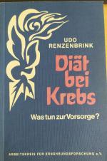 Udo Renzenbrink: Diät bei Krebs - Was tu Udo Renzenbrink: Diät bei Krebs - Was tu