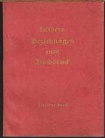 Gustav Mori: Luthers Beziehungen zum Buc