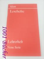 Klett Lesehefte ~ Lehrerheft, Neue Serie