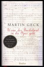 Martin Geck: Wenn der Buckelwal in die O