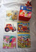 5 Puzzle in einer Box