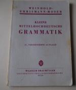 Kleine mittelhochdeutsche Grammatik