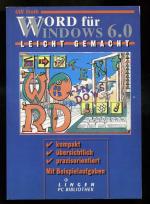 Ulli Stoib: WORD für WINDOWS 6.0 ° kompa