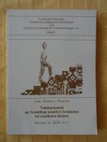 Trainingsmanual zur Vermittlung kognitiver Fertigkeiten bei retardierten Kindern